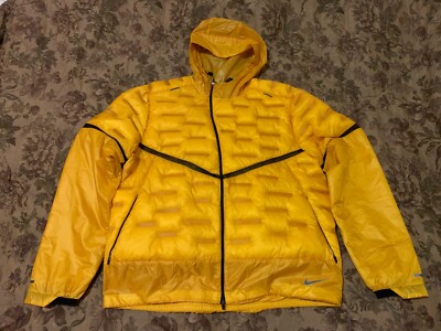 Nike CU7792 743 Aeroloft Reflective Jacket Goose Down Run LIGHTWEIGHT  VENTILATED | eBay