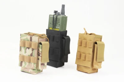 Sirius Survival Tactical Molle Radio Harness, All-Weather Radio Pouch,