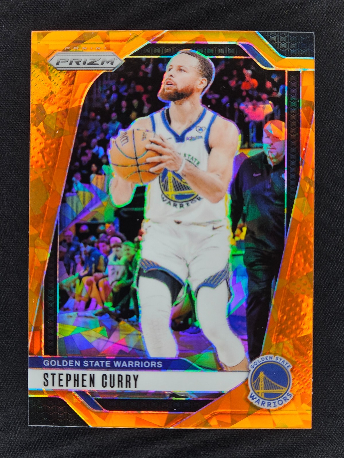 2024-25 Panini Prizm - Stephen Curry #134 Orange Ice Prizm