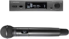 Audio-Technica 3000 Series Wireless System Audio Wireless Handheld Microphone...