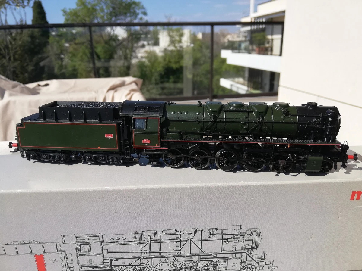 Locomotive Vapeur HO SNCF 141 F 299 REE - DCC Sonorisée Et Fumée Pulsée - Neuve