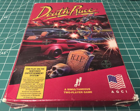 Death Race (Nintendo NES, 1991) AGCI - Tested/Working - CIB - Ex-Rental - RARE!