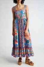 Farm Rio Stitched Garden Dress (Size XL) - NWT