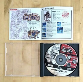 Three Dirty Dwarves Sega Saturn Japan version Used