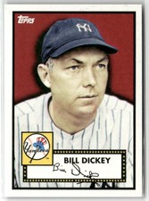 2010 TOPPS 27 WORLD SERIES CHAMPIONSHIPS #YC6 BILL DICKEY NEW YORK YANKEES