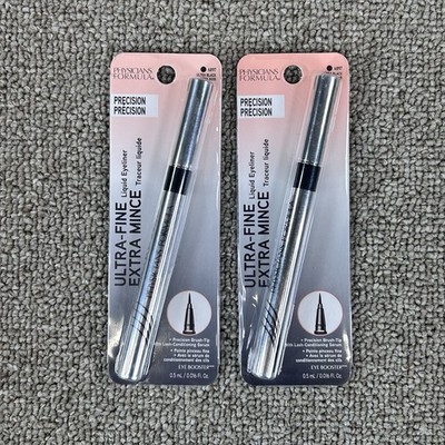 Physicians Formula Eye Booster Ultra-Fine Liquid Eyeliner Ultra Black 2 Pack