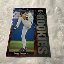 1994 Upper Deck Star Rookie #9 Steve Dreyer RC Texas Rangers Baseball Card 108. rookie card picture