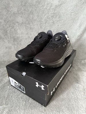 Under Armour Men's SlipSpeed Trainers Black/Gray Size 8.5 New In Box 6003918-001