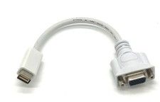 Mini-DVI to VGA Female Video Adapter Cable Converter Mac MacBook Monitor