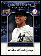 Alex Rodriguez 2008 Upper Deck Yankee Stadium Legacy #6401 Yankees MLB READ