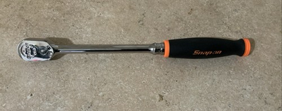 #ad Snap on Tools NEW 3 8quot; Drive Orange Soft Grip LONG Fixed Head Ratchet FHL80 $149.95