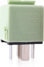 61368373700 Relay, 5-Pin Automotive Fuel Pump Relay, Compatible with BMW Car Ser