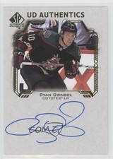 2021-22 SP Authentic UD Authentics Ryan Dzingel #UDA-RD Auto 11jd