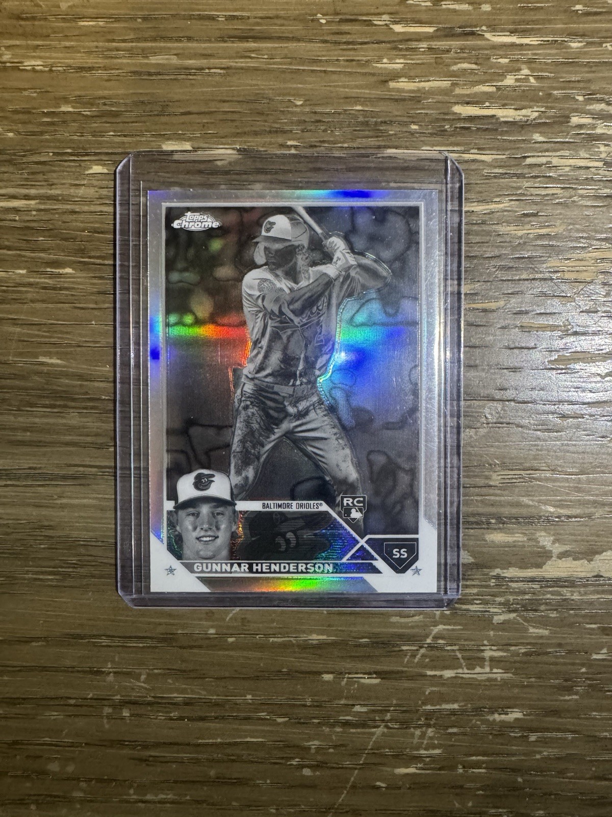 2023 Topps Chrome - Gunnar Henderson #2 Negative Refractor (RC)