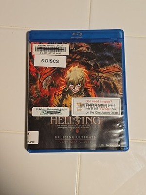 Hellsing Ultimate: Volumes 5-8 V-VIII Collection DVD Blu-Ray Combo 5 Disc Set