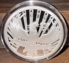 ￼Phoenix Rising 1  OZ  99.9 % Pure Silver Silver Bullet Silver Shield
