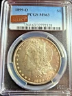 1899-O Morgan Silver Dollar MS63 PCGS
