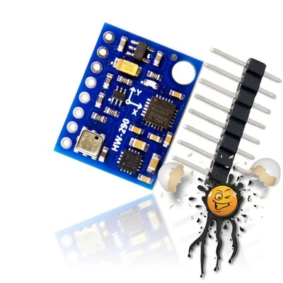 GY-87 10DOF Gyroskop MPU6050 HMC5883L Magnetometer BMP180 Barometer Sensor Modul - Bild 1 von 3