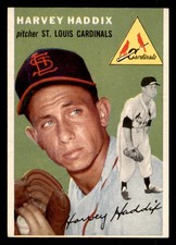 1954 Topps Harvey Haddix #9