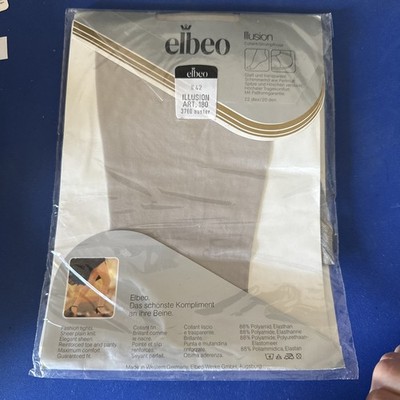 Strumpfhose Elbeo * Illusion * Gr. 42 Auster