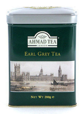 AHMAD TEA LONDON Earl Grey Tea 200 G (7 Oz) Tin