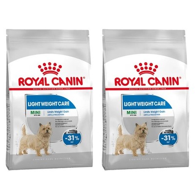 ROYAL CANIN LIGHT WEIGHT CARE MINI Trockenfutter Für Kleine Hunde 2×3 Kg