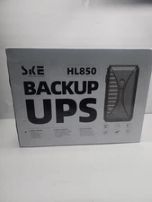SKE UPS HL850 Battery Backup Surge Protector 850VA/480W for Computers USB - NEW