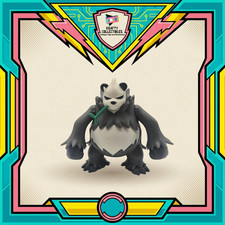 Pokemon Pangoro Deluxe Action Figure 4" Battle Feature Wicked Cool Toys 2020