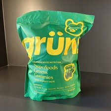 grüns Superfood Greens Gummies 224ct Vegan G...