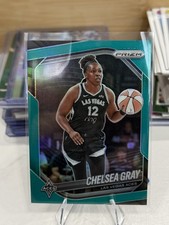 2025 Panini WNBA Prizm Chelsea Gray Teal 49/49 Aces