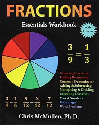 Fractions Essentials Workbook with - Paperback, by McMullen Chris - Very Good