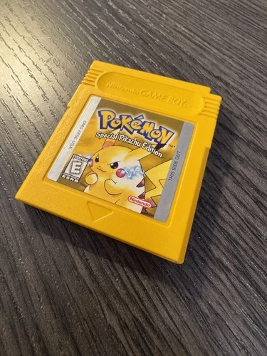 [Nintendo GameBoy Color] Pokémon Yellow: Special Pikachu Edition- 100% Authentic