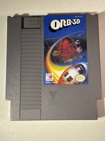 Orb 3D Game Cartridge ONLY NES Nintendo Entertainment System Tested & Working