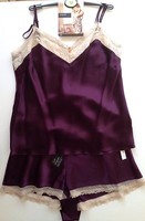 M&s Purple Silk Camisole & French Knickers Uk 12 Rosie Autograph Rrp £55 M&s Purple Silk Camisole & French Knickers Uk 12 Rosie Autograph Rrp £55