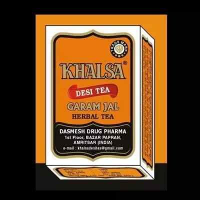 1 pack x Khalsa Desi Tea Natural Herbal Tea ayurvedic 100g fast ship