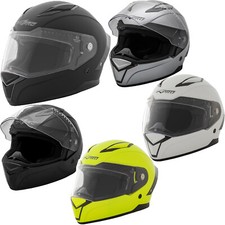 Casque Homologué Integral Moto Scooter intégré Touring