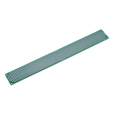 Premium 1'' x 8'' PCB Proto Perf Board, LF HASL Perfboard, ST-PERF-1-8