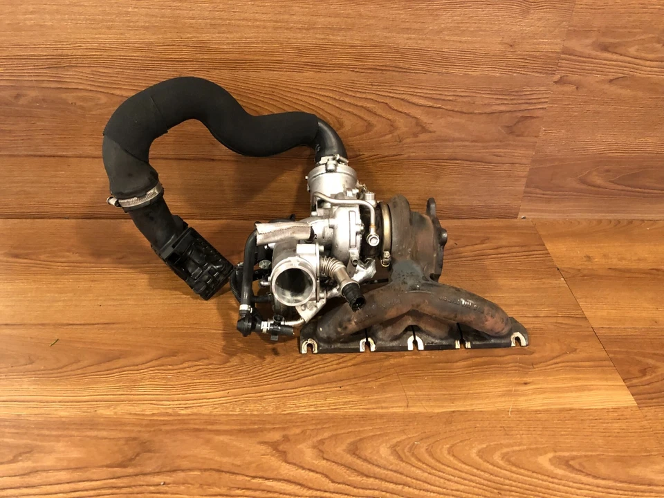 AUDI A4 A5 Q5 2010-2012 MOTOR 2,0 L TURBOCOMPRESOR CARGADOR TURBO COLECTOR OEM Foto 2 de 4