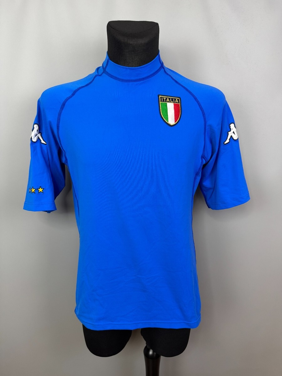 ITALY 2000 2002 HOME SHIRT FOOTBALL SOCCER JERSEY KAPPA MENS SIZE