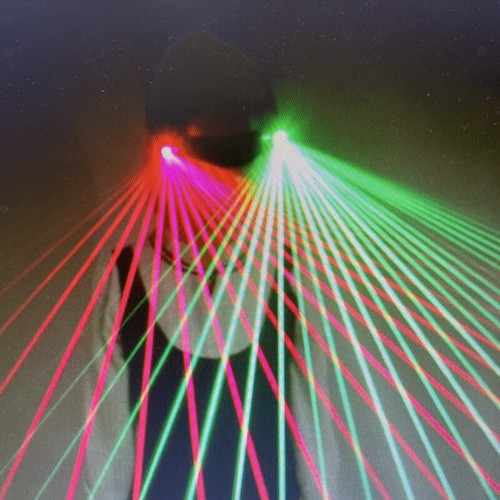 Gafas láser de luz LED roja verde accesorios para disfraces para adultos DJ bailarín escenario espectáculo fiesta - Imagen 30 de 30