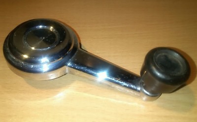 CLASSIC VINTAGE CAR CHROME WINDOW WINDER HANDLE. | eBay