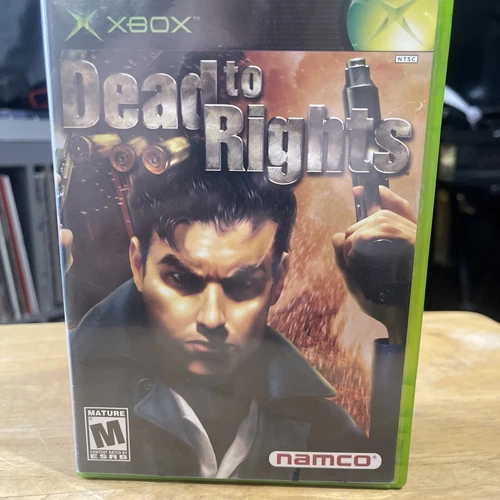 Dead to Rights (Microsoft Xbox-CIB Tested/Works w/Manual. Clean Cover Nice Disc