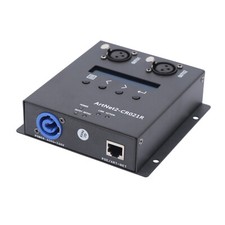 Pknight ArtNet DMX 512 Ethernet Lighting Controller Interface 100Mbps 2 Universe