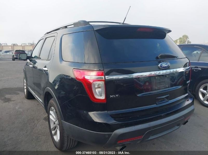 20112012 Ford Explorer Black Left Front Door Trim Panel BB5Z7823943BB