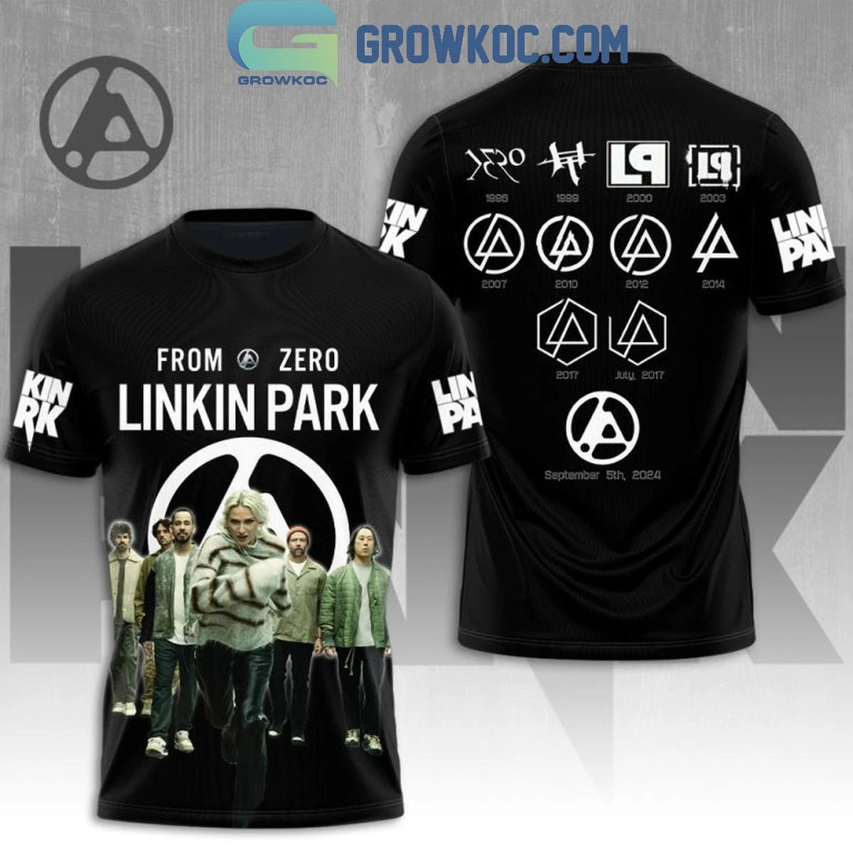Linkin Park From Zero To All Logo 2024 T-Shirt