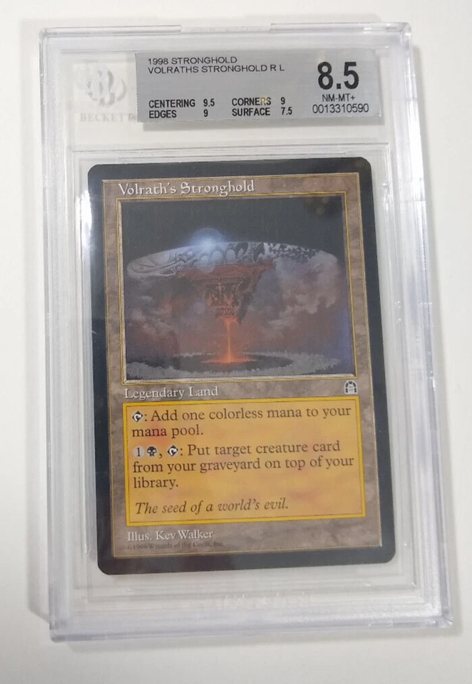 VOLRATH'S STRONGHOLD Stronghold Rare Reserved List BGS 8.5 NM-MT+ Graded MTG - Image 2 of 4