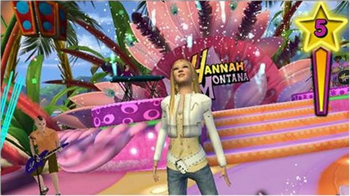 Hannah montana wii best sale game