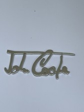 DAH106060MMM - CLASSIC MINI POLISHED CHROME JOHN COOPER BADGE LIMITED EDITION.