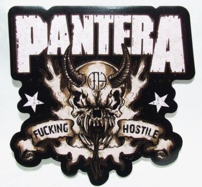 Pantera Hostile Die Cut Sticker Decal Heavy Metal