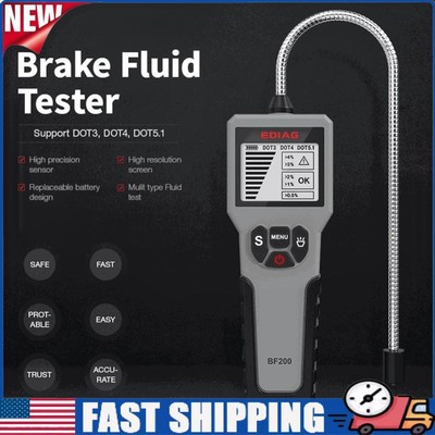 BF200 Auto Brake Fluid Tester Digital Car DOT3 DOT4 DOT5.1 Oil Quality Detector